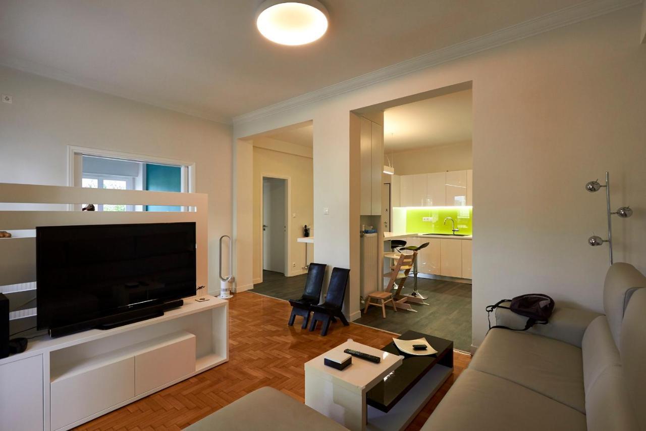 Fully Renovated, Family-Friendly Apartment, Next To A Huge Green Park, In Athens Center Atenas Exterior foto