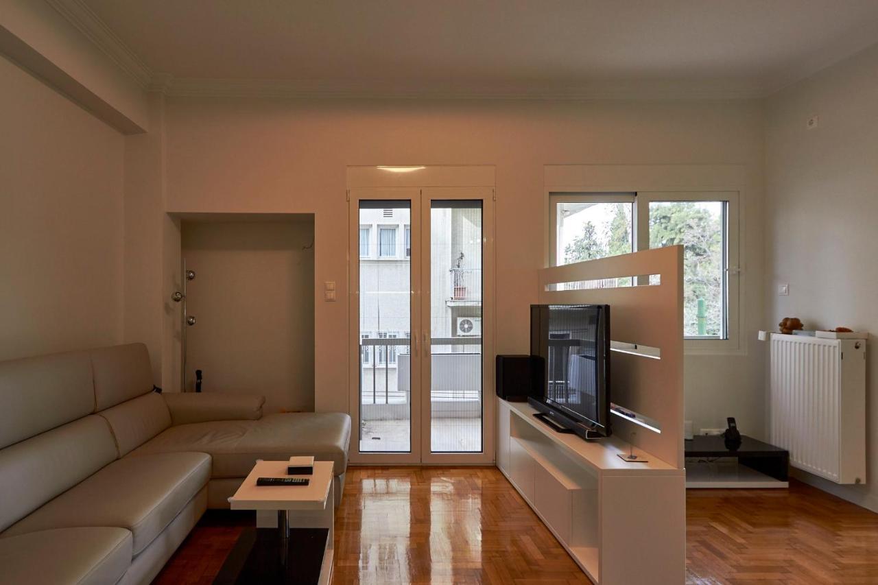 Fully Renovated, Family-Friendly Apartment, Next To A Huge Green Park, In Athens Center Atenas Exterior foto